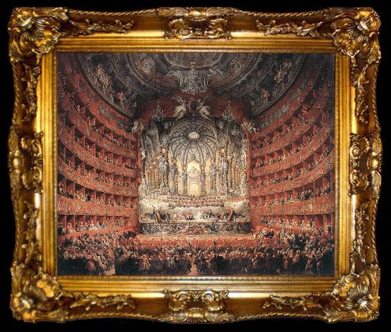 framed  PANNINI, Giovanni Paolo Musical Fete, ta009-2